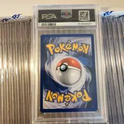 Entei 34/53 Pokemon Movie Promo 2001 PSA 8 NM-MT WITH 3 SWIRLS 🌀 - Image 5