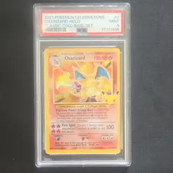 Pokemon Charizard Holo PSA 9 2021 Celebrations Classic Collection Base Set - Image 1