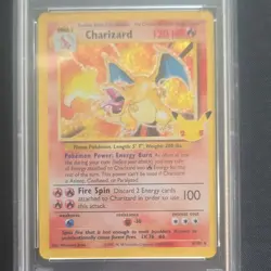 Pokemon Charizard Holo PSA 9 2021 Celebrations Classic Collection Base Set - Image 3