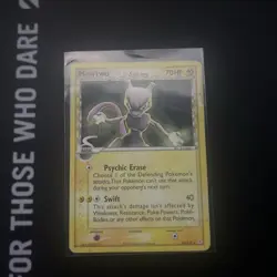 Mewtwo (Delta Species) 24/110 Holon Phantoms Reverse Holo Pokemon TCG ITALIAN MP - Image 1