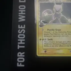 Mewtwo (Delta Species) 24/110 Holon Phantoms Reverse Holo Pokemon TCG ITALIAN MP - Image 5