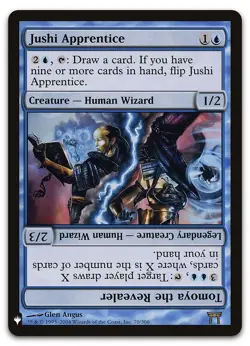 Jushi Apprentice // Tomoya the Revealer #70 LP List Reprints LIST LIST Magic MTG - Image 1