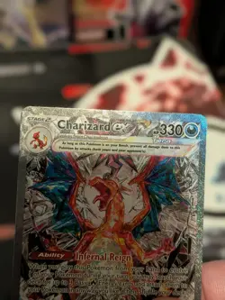 Pokemon TCG Charizard EX Sir Obsidian Flames 223/197 Full Art Secret Rare - Image 5
