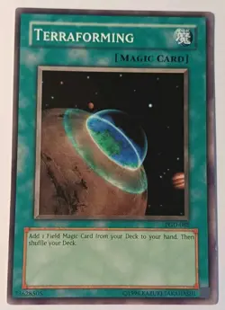 TERRAFORMING PGD-088 Very Light Play! YuGiOh Pharaonic Guardian - Image 1