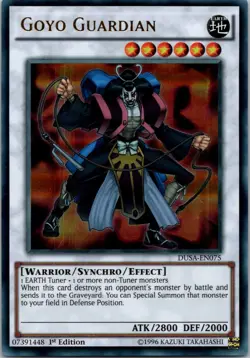 Yugioh Goyo Guardian DUSA-EN075 1st Edition Ultra Rare NM - Image 1