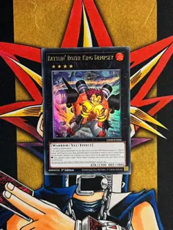 LD10-EN036 Battlin' Boxer King Dempsey Ultra Rare 1st Edition NM Yugioh - Image 1