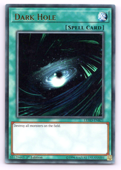 Dark Hole - LEHD-ENB21 - Ultra Rare - 1st Edition Yugioh - Image 1