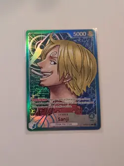 One Piece Card Game Sanji Alternative Art Card OP02-026 - Image 1