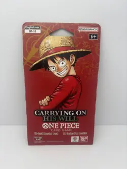 One Piece TCG OP-13 Carrying On His Will Sleeved Booster Pack Lot of 5 English - Image 2