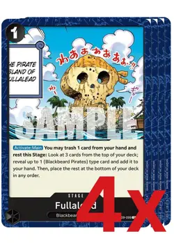 4x Fullalead C OP09-099 NM - One Piece TCG - Image 1