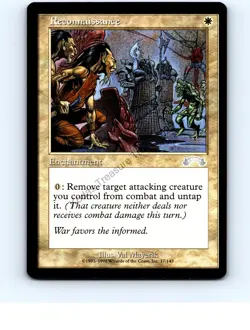Reconnaissance #17 White Uncommon Exodus MTG NP Near Mint or Better - Image 1