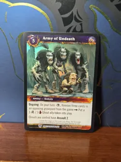 World of Warcraft WoW TCG- Army of Undeath- ASPECTS TREASURE - Image 1