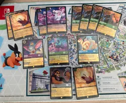 Lorcana Fabled Legendary Lot - 2 Cold Foils (Scar + Circle Of Life) - Image 1