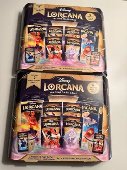 2x Disney Lorcana: The First Chapter Target Starter Gift Bundle Box (New/Sealed) - Image 1