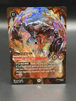 Disney Lorcana: Wilds Unknown ~ The Leviathan ENCHANTED 233/204 - Image 1