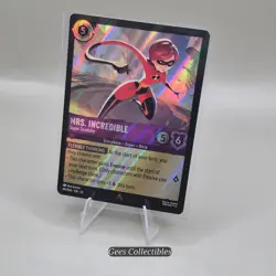 Mrs. Incredible - Super Stretchy - Rare Holo - Disney's Lorcana -#49/204 EN12 - Image 1