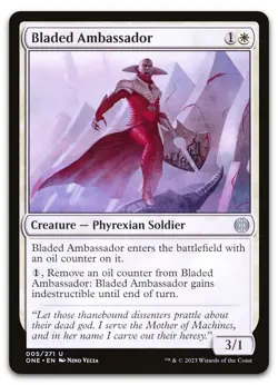 Bladed Ambassador #5 (LP) Phyrexia All Will Be One ONE Magic MTG - Image 1