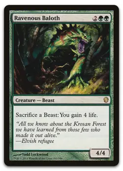 Ravenous Baloth #165 (LP) Commander 2013 C13 Magic MTG - Image 1