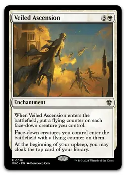 Veiled Ascension #18 (LP) Murders Karlov Manor MKC Magic MTG - Image 1