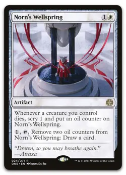 Norn's Wellspring #24 (LP) Phyrexia All Will Be One ONE Magic MTG - Image 1