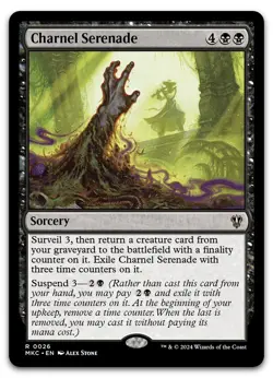 Charnel Serenade #26 (LP) Murders Karlov Manor MKC Magic MTG - Image 1