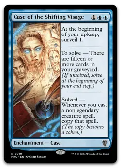 Case of the Shifting Visage #19 (LP) Murders Karlov Manor MKC Magic MTG - Image 1