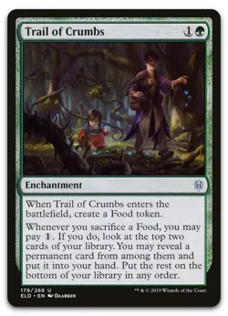 Trail of Crumbs #179 (LP) Throne of Eldraine ELD Magic MTG - Image 1