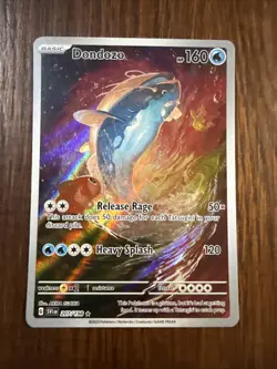 Dondozo 207/198 Illustration Rare Scarlet & Violet Pokemon Near Mint - Image 1