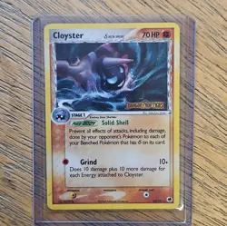 Pokemon Cloyster 14/101 Dragon Frontiers Stamped Delta Species Rev Holo Rare - Image 1