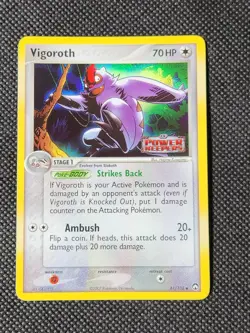 NM Vigoroth - Reverse Holo #41 Power Keepers Pokemon TCG - Image 1