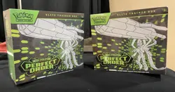 Pokemon Perfect Order etb x2 PINHOLE IN ONE BOX - Image 1