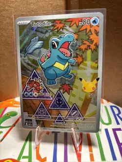 Pokemon TCG Totodile 048 Black Star Promo First Partners Collection Series 2 NM - Image 3