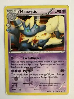 Meowstic RC15/RC32 Uncommon Generations Pokemon TCG HP Dmg - Image 1