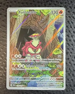 Pokemon TCG Turtonator 146/142 Stellar Crown - Image 1