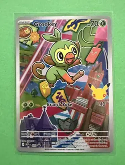 Pokemon First Partner Series 2 Illustration Galar Grookey, Scorbunny, Sobble NM - Image 2