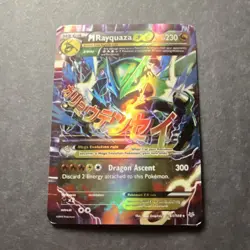 Pokemon M Rayquaza EX 61/108 XY Roaring Skies Full Art Holo Ultra Rare English - Image 1