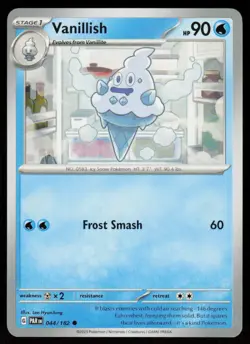 Vanillish 044/182 Common Paradox Rift Pokemon Near Mint - Image 1