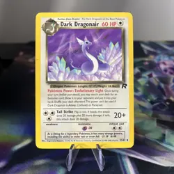 Pokemon TCG Dark Dragonair Team Rocket 33/82 Regular LP. - Image 1