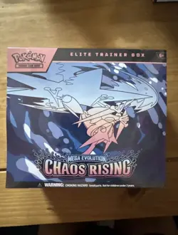 Pokemon TCG Mega Evolution Chaos Rising Elite Trainer Box ETB Sealed New - Image 1