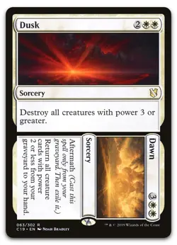 Dusk // Dawn #63 (LP) Commander 2019 C19 Magic MTG - Image 1