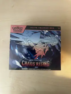 Pokemon TCG Chaos Rising Elite Trainer Box ETB New and Sealed Mega Evolution ✅ - Image 1