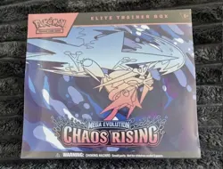 Pokemon TCG Chaos Rising Elite Trainer Box ETB New and Sealed Mega Evolution - Image 1