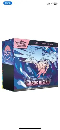 Pokemon TCG Mega Evolution Chaos Rising Elite Trainer Box ETB Sealed Presale - Image 1