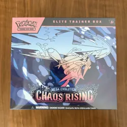 Pokemon TCG Elite Trainer Box Mega Evolution: Chaos Rising ETB (Sealed ✅) - Image 1