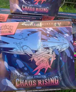 Pokemon TCG: Mega Evolution Chaos Rising 1x Elite Trainer Box ETB Factory Sealed - Image 4