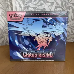 Pokemon TCG: Mega Evolution Chaos Rising Elite Trainer Box - New & Sealed - Image 1