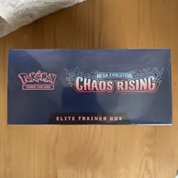 Pokemon TCG: Mega Evolution Chaos Rising Elite Trainer Box - New & Sealed - Image 5