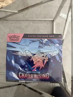 Pokemon TCG Mega Evolution Chaos Rising Elite Trainer Box New Sealed - Image 1
