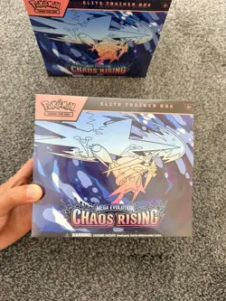 Pokemon TCG Mega Evolution Chaos Rising Elite Trainer Box ETB | New & Sealed ✅🚚 - Image 1
