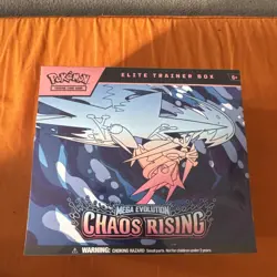 Pokemon TCG: mega evolution Chaos Rising Elite Trainer Box ETB Factory Sealed - Image 1